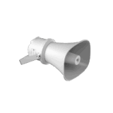 Bocina (Altavoz IP ) | Tipo Trompeta | 7 Watts | PoE+ | Exterior IP67 | Metal | Voceo en tiempo real | Calendarización de audios | Síntesis de Voz (TTS) | Entrada de alarma