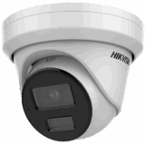 Turret IP 4 Megapixel / Lente 4 mm / Dual Light (40 mts IR + 40 mts Luz Blanca / DARKFIGHTER S / Microfono Integrado /  Exterior IP67 / WDR 130 dB /  4 Analíticos: AcuSense, Deteccion Facial, Conteo de Personas por Cruce y Zona