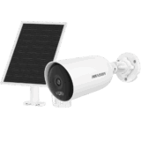 Kit Solar IP All in One / AOV / Bala IP 4 Megapixel / Lente 2.8 mm / Panel Solar + Batería de Respaldo de Litio (9000 mAh) / Conexión 4G / Audio de Dos Vías / IP66 / Micro SD