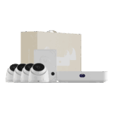 UniFi Protect UNVR Instant Kit – Solución Todo en Uno con NVR Instant, 4 Cámaras G5 Turret Ultra y Disco Duro de 1 TB para una Configuración Rápida y Sencilla