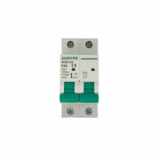 Protección Térmica/ Interruptor 2P, 16 A, Corriente Alterna 400Vca para Aplicación Fotovoltaica Montaje Riel DIN