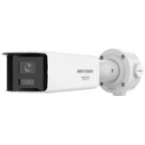 [ PROTECCIÓN ACTIVA ] Bala IP Panorámica 8 Megapixel / 180° / Lente 4 mm / Imagen a Color 24/7 / PoE / WDR 130° / IP67 / ACUSENSE / Protección Activa (Luz Estroboscópica y Alarma Audible) / 40 mts Luz Blanca / MicroSD