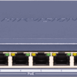 Switch PoE+ / Administrable / 8 Puertos 1000 Mbps PoE+/ 2 Puertos SFP / Configuración Nube desde Hik-PartnerPro / Modo Extendido hasta 300 Metros / 110 W