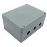 Caja de Unión de Aluminio con 3 salidas de 7/8" / 3 Orificios en la parte inferior.