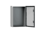Gabinete de Uso Exterior MAS 600 x 400 x 240 mm NEMA 4/12/13; IP66; IK10 de Acero Dulce 1.5 mm con Platina de Montaje Incluida Color Gris Claro