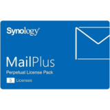 Paquete de Licencias Synology MailPlus | 5 Cuentas de Correo Electrónico Activas | Licencias Permanentes | Compatible con Soluciones High-Availability | Migración a Otro Synology NAS.