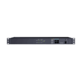 PDU ATS (Fuente Redundante Auto-transferible) Medible, Para Distribución de Energía, 2 Entradas 120 Vca NEMA5-15P, Con 10 Salidas NEMA 5-15R, Horizontal 19in, 1UR