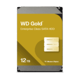 Disco Duro Empresarial WD Gold / SATA 6 Gb/s / 12 TB / 7200 RPM / Tecnología HelioSeal / ArmorCache / 5 Años Garantía / 2.5M Horas MTBF