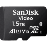 Memoria microSD SanDisk 1.5TB (1500 GB) / Alta Resistencia / Videovigilancia / Clase 10