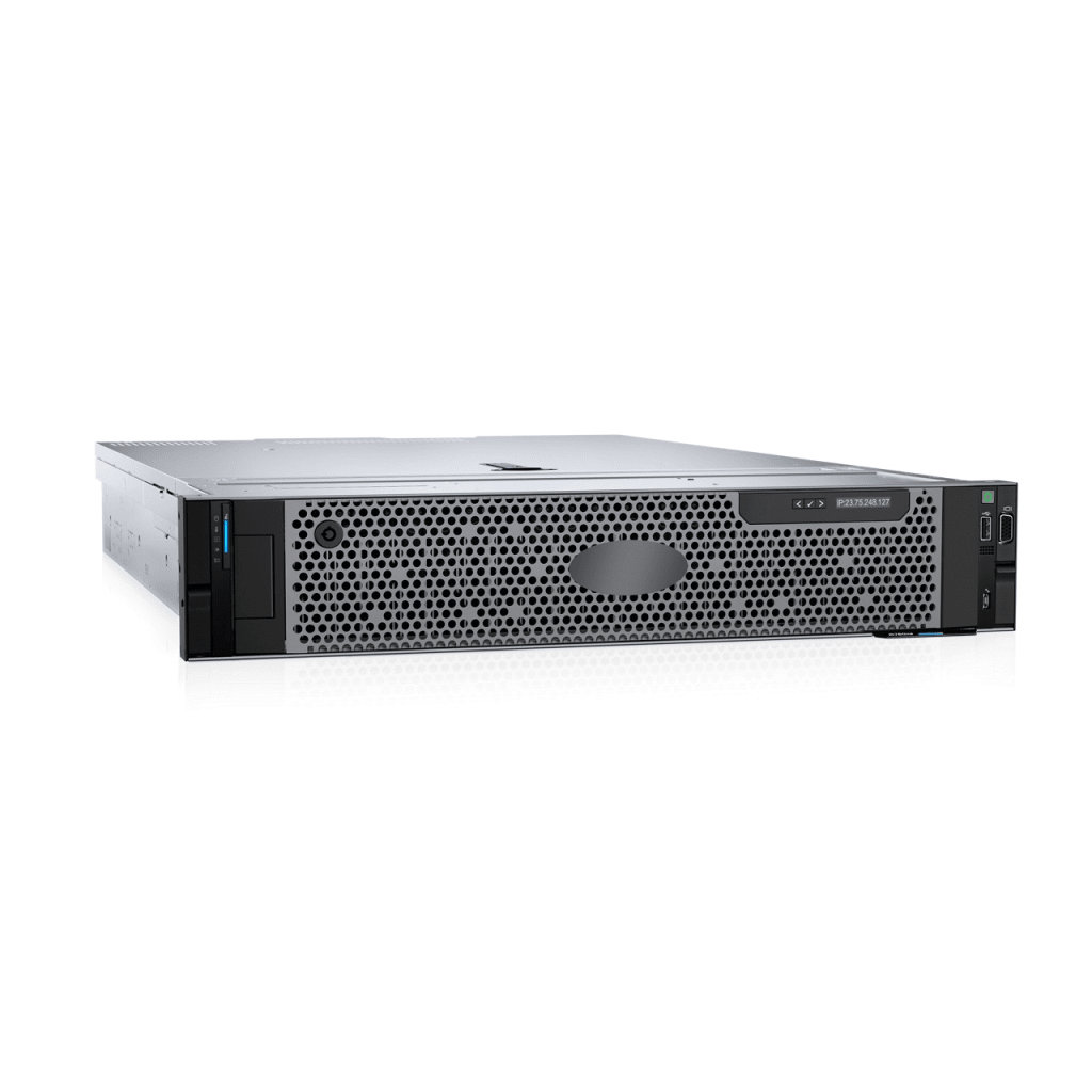 Servidor de Administración / Procesador Dual Intel Xeon 4410Y 2.0GHz 24 Cores / 128GB RAM DDR5 4800MT/s / 8TB HDD RAID 1 / Controladora PERC H355 / 6 Puertos 1GbE / iDRAC9 Enterprise / Gestión OpenManage