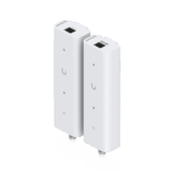 Kit Extensor PoE sobre 2 Hilos (Par Transmisor/Receptor) para Cable Par Trenzado o Coaxial, Entrada PoE++ y Salida PoE/PoE+, Incluye Adaptadores BNC