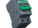 Protección Térmica/ Interruptor 2P, 40 A,  Corriente Directa  800 Vcc para Aplicación Fotovoltaica Montaje Riel DIN