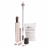 Kit Pararrayo con Punta de Aluminio con Avance de Cebado de 30 m. y Accesorios de Instalación en Torre.