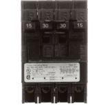 Interruptor automático CUADRUPLEX enchufable tipo QT 2 polos dobles, 40-40 amp