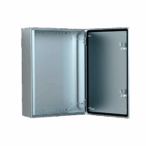 Gabinete de Acero Inoxidable 304L ASR IP66 / 600x400x210 mm (23.6x15.7x8.3 in) / 2 Cerraduras / Montaje Placa 2 mm