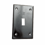 Tapa Ciega Rectangular Para Interruptor/ 4 Diámetros.