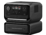 EcoFlow River 3 Plus | Estación de Energía Portátil 572Wh Litio LFP / 4 AC 800W (Max. 1600W) / 1 USB-C 100W / 3 USB -A 12W / Cargador de Coche 10A, 126W Max. / Conectividad WiFi y Bluetooth (App) / Carga Solar 220W Max.