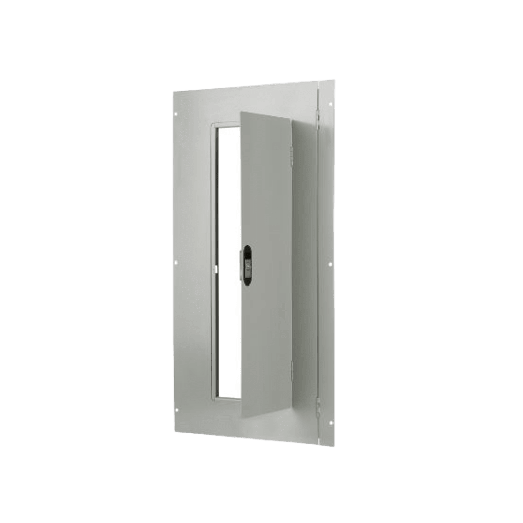 Puerta (frente) montaje sobreponer para tableros tipo P1, 30 circuitos.