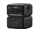 EcoFlow River 3 | Estación de Energía Portátil 858Wh Litio LFP / 2 AC 300 W (Max. 550W) / 1 USB-C 100W / 2 USB -A 12W / Cargador de Coche 8A a 12 o 24V / Conectividad WiFi y Bluetooth (App) / Carga Solar 110W Max.