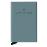 Tarjetero / Almacenamiento Seguro 4-6 Tarjetas / Aluminio Duradero / Protección RFID / Sistema Deslizamiento Patentado / Color Gris.