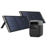 KIT DE ENERGÍA PORTÁTIL ECOFLOW E980 Y PANEL SOLAR 200W