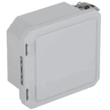 Caja Impermeable De Fibra De Vidrio, 6.77" (17.19cm) Alto x 6.77" (17.19cm) Ancho x 4.06" (10.31cm), Sin Ventanilla, Listado UL/cUL, Hecho En EE.UU, Serie EnviroArmour®