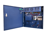 Fuente de poder profesional PoE (Power over Ethernet) de 8 puertos con capacidad total de 360W, diseñada específicamente para sistemas de videovigilancia CCTV y control de acceso.