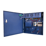Fuente de poder profesional PoE (Power over Ethernet) de 8 puertos con capacidad total de 360W, diseñada específicamente para sistemas de videovigilancia CCTV y control de acceso.