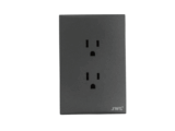 Placa con 2 Toma  Corriente Duplex 2P Y T 10 - 15 A 127 V 60 Hz