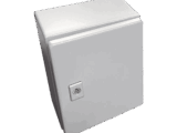 Gabinete de Acero, Nema 4 -IP 66 de 50 x 50 x 30 cm con Platina y certificado UL.