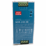 Fuente de Poder Industrial / 240 Watts / Salida 48 VCD / 5 Amp / Montaje Riel Din