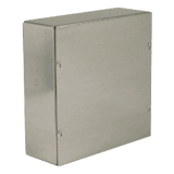 Caja Extra Grande 6" x 6" x 4"/ Profundidad 4"/ Sin Orificios.