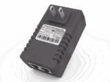 Adaptador de pared / Inyector PoE / 48 Vcc / 0.5 A / Controlado por chip IC / Protección contra OV, OC, SC, UV/  Fácil de instalar