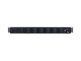 PDU Básico de Montaje en Rack, Con 10 Salidas NEMA 5-15R y Protección Contra Sobretensiones,  Enchufe de Entrada NEMA 5-15P, de 19in, 1UR, 15 Amp, 120 Vca
