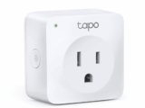 Mini tomacorriente inteligente Wi-Fi, 100 - 120V~, 50/60Hz, 15.0A, compatible con Amazon Alexa y Google Assistant, color blanco.