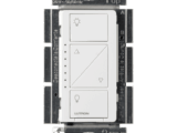 (Caseta Wireless) Atenuador, aumenta/disminuye intensidad de Iluminación, requiere cable neutro. 250W LED /1000 INC/HAL