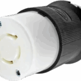 Conector Industrial con Bloqueo de Media Vuelta / 20A 480V AC / 3 Polos 4 Hilos Trifásico con Tierra / L16-20R / IP20.