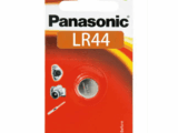 Batería Alcalina tipo LR44 (de botón) de 1.5 V 110 mAh