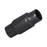 Cople de Aluminio con Recubrimiento Exterior de PVC de 2" (50.8 mm) / Interior de Uretano Purpura.