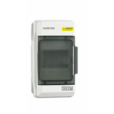 Gabinete Plástico para Exterior IP65 para Riel Din 4 Espacios.