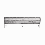 Empalme de Aluminio a Compresión para Media Tensión / Para Conductores de Aluminio o ACSR 336.4 (18-1) / Prellenado con Penetrox / Aplicaciones de Distribución Aérea