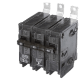 Interruptor automático atornillable tipo BL 3 polos, 40 amp.