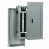 Tablero de alumbrado P1, 18 circuitos, Barras en aluminio 250 AMP, Frente de sobreponer, Sin zapatas principales.
