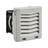 Ventilador Con Filtro de Montaje Lateral HF04, Con Flujo de Aire de 21 CFM, 115 Vca, Color Gris Claro