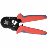 Pinza de 6" para Ponchar / Prensar Conectores de Casquillo o Ferrules 26-8 AWG.
