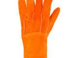 Guantes de Carnaza Largo/ Refuerzo en Palma / Resistente a Abrasión y Temperaturas Moderadas.