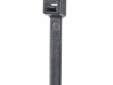 Cincho de Nylon 6.6 StrongHold™, 1220mm largo x 9mm ancho, Color Negro, Cámara impelente, Paquete de 50pz