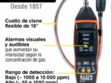 Detector de Fugas de Gas Combustible.