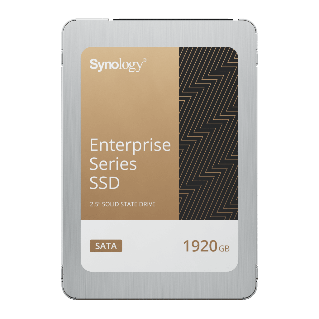 SSD SATA de 2,5" Serie Enterprise | 1920 GB | Alto Rendimiento Estable 50.000 IOPS | Resistencia Empresarial 10.000 TBW | Protección de Datos Integral | Análisis de Vida Útil | Compatibilidad con Synology DSM.