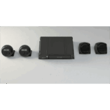 Kit DVR Móvil / 2 Cámaras Interior + 2 Cámaras Exterior / (1080p) / 4 Canales TURBOHD / Tecnología IA Integrada / Soporta 4G / GPS / Sensor G / Soporta 2 Memorias SD (512 GB total)